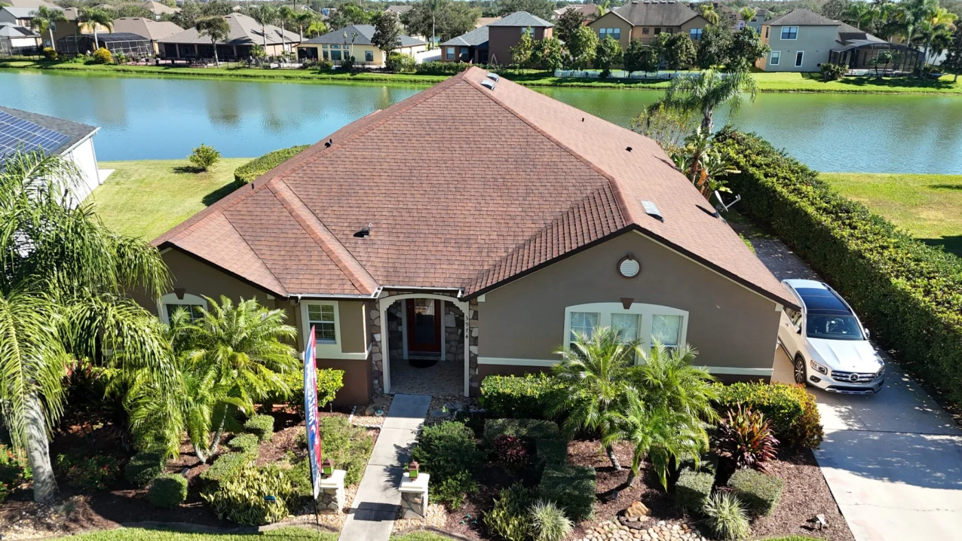 An exceptional roof replacement for a veteran in Central Florida.