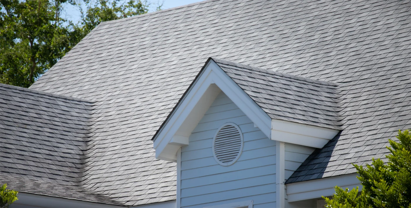 Metal standing seam roof on Saint Cloud home provided by Universal Roof & Contracting
