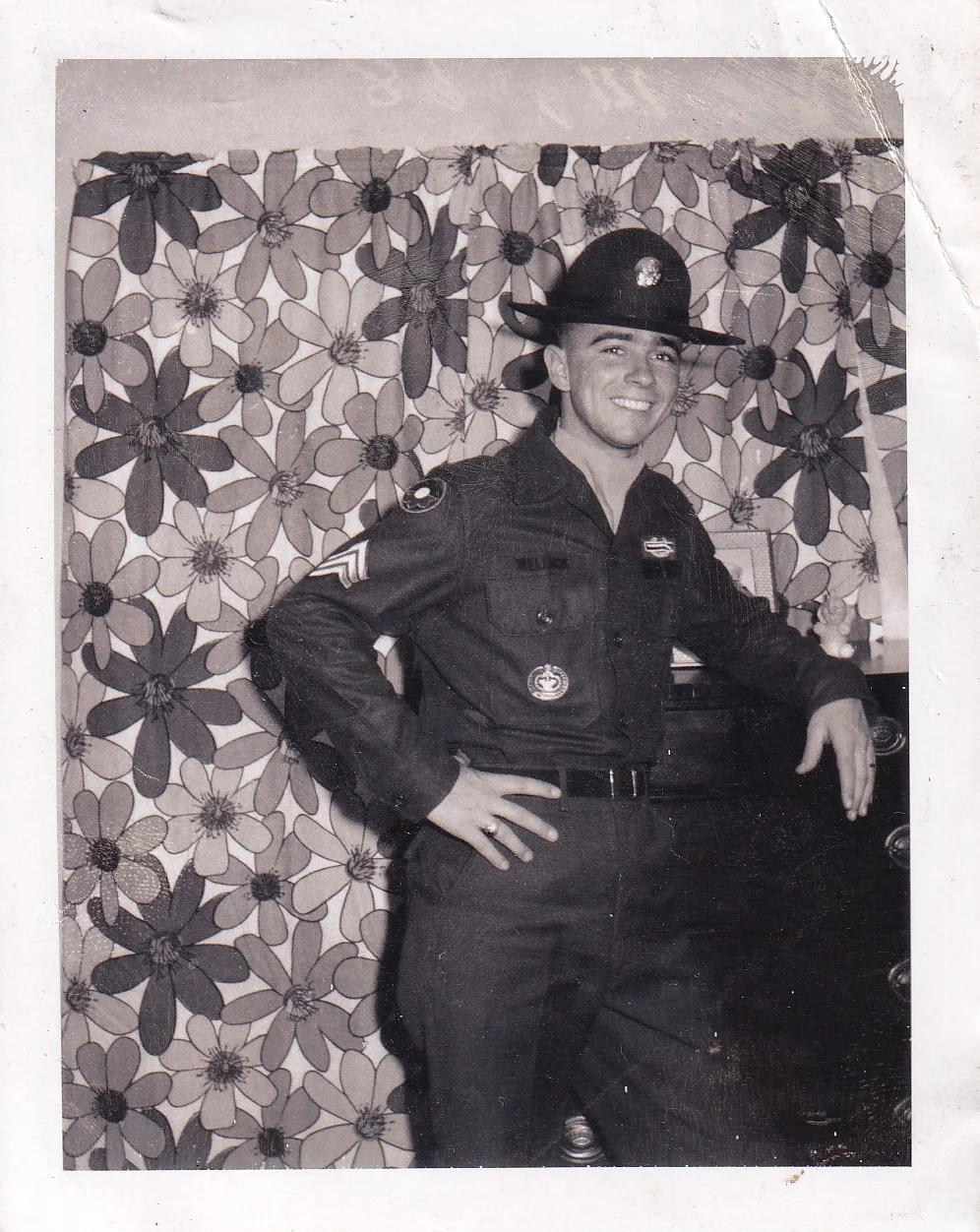 Ken Mellick in service uniform