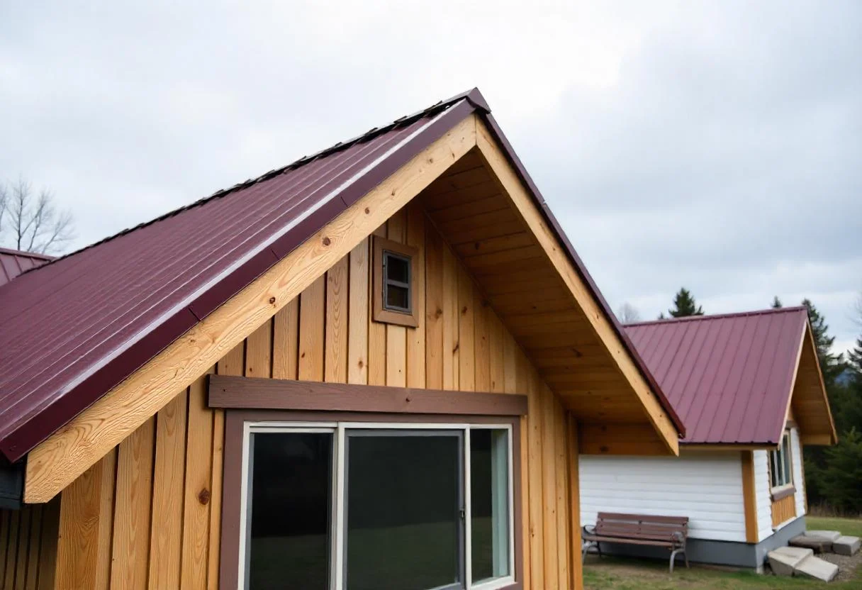 Metal roofing is sturdy and stylish